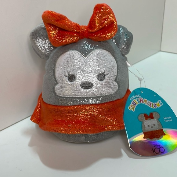 🆕 Exclusive Disney 100 Minnie Mouse Squishmallow NWT - Picture 1 of 5